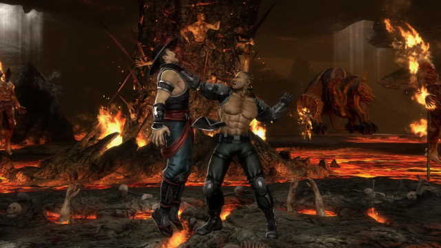 Dlaczego Mortal Kombat jest najlepiej sprzedającą się biatyką? Kadr z gry MK9, która przywróciła serii dawny blask dzięki udanemu rebootowi. Walczą Jax i Kung Lao